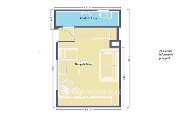 Eladó üdülő és hétvégi ház Gárdony 38 nm