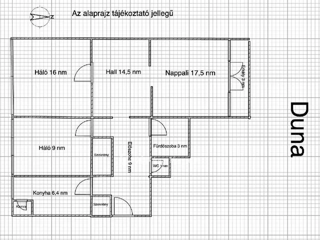 Eladó lakás Budapest II. kerület, Újlak II. ker. 79 nm