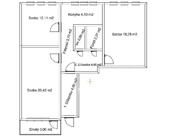 Eladó lakás Százhalombatta 71 nm