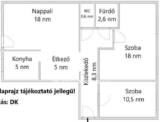 Eladó lakás Budapest XI. kerület 68 nm