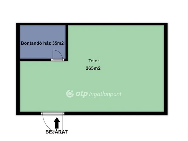 Eladó telek Gárdony 299 nm