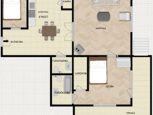 Eladó lakás Budapest II. kerület, Zöldmál 85 nm