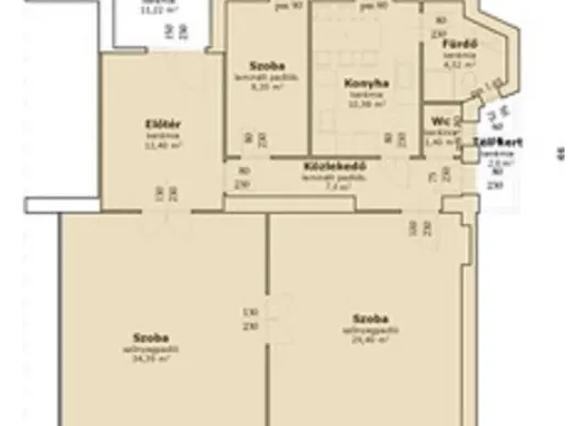 Eladó lakás Budapest XI. kerület, Sashegy, Hegyalja út 115 nm