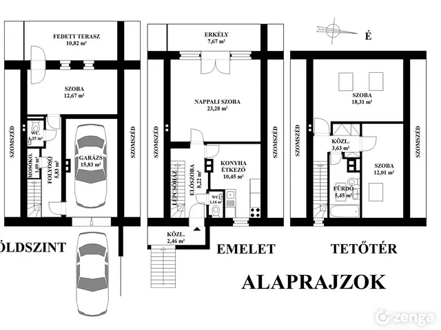 Eladó lakás Veszprém, Cholnokyváros, Muskátli utca 3/2 120 nm