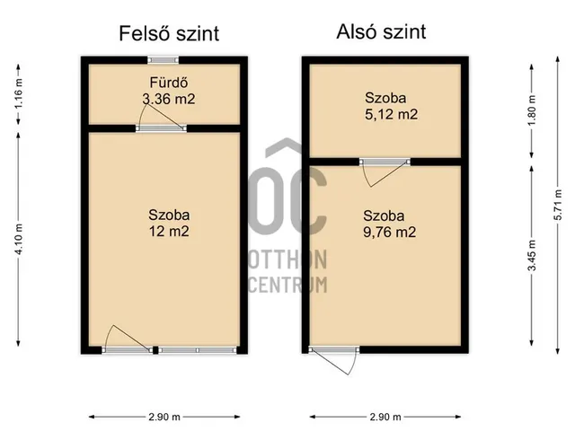 Eladó üdülő és hétvégi ház Csonkahegyhát 41 nm