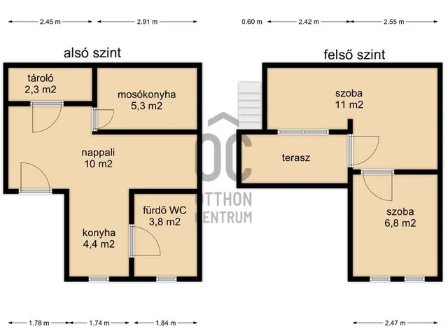 Eladó üdülő és hétvégi ház Zalaegerszeg 44 nm