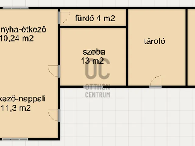 Eladó ház Nagygörbő 62 nm