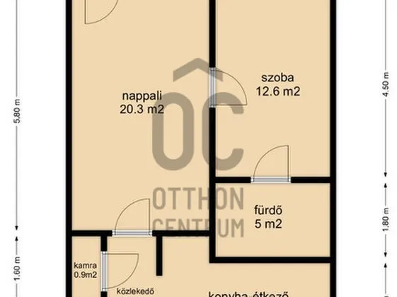 Eladó lakás Zalaegerszeg, Belváros 54 nm