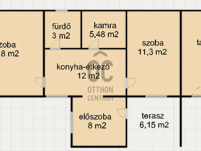 Eladó ház Esztergályhorváti 60 nm