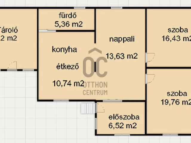 Eladó ház Pusztaapáti 72 nm