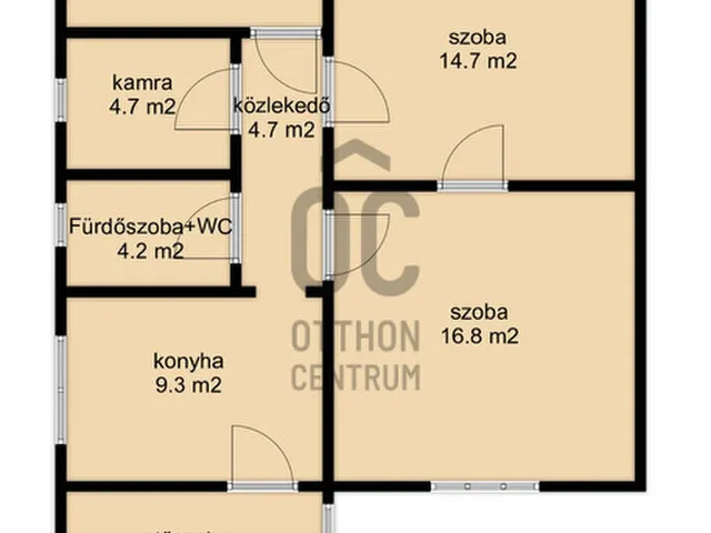 Eladó ház Gutorfölde, Rádiháza 60 nm