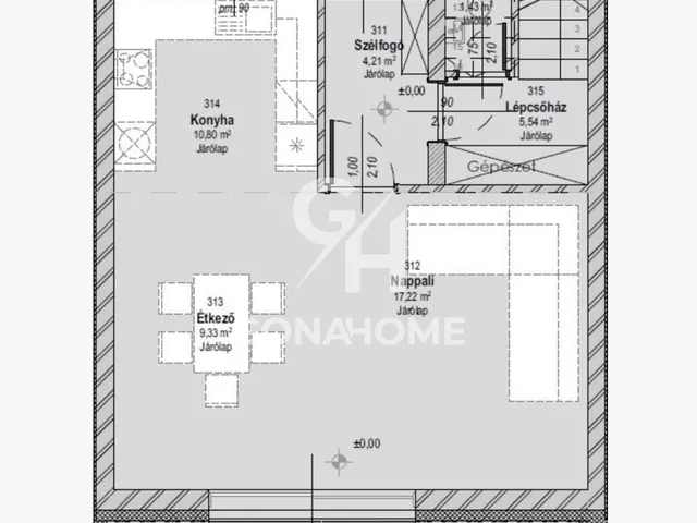 Eladó lakás Ajka 98 nm