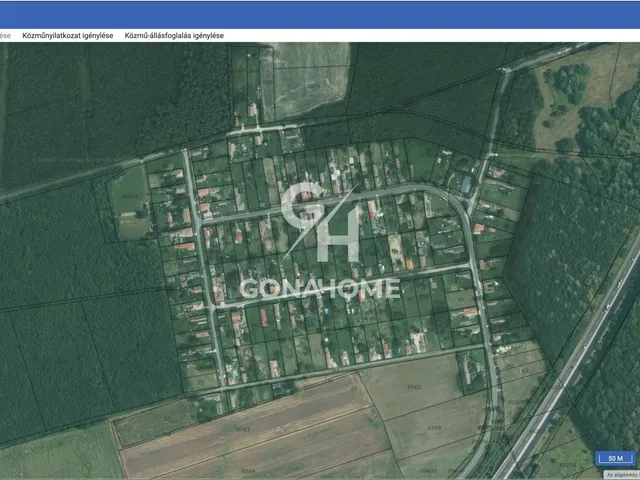 Eladó telek Szegerdő 1161 nm