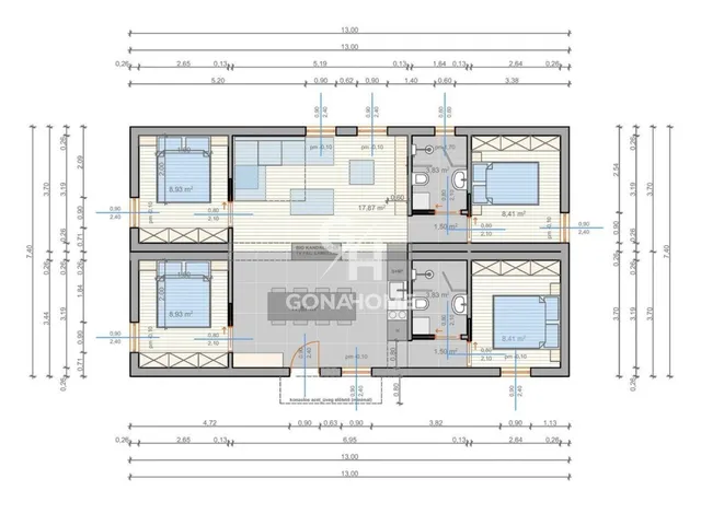 Eladó ház Veszprém 81 nm