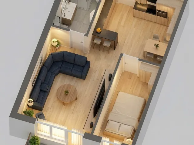 Eladó lakás Siófok, Aranypart 43 nm