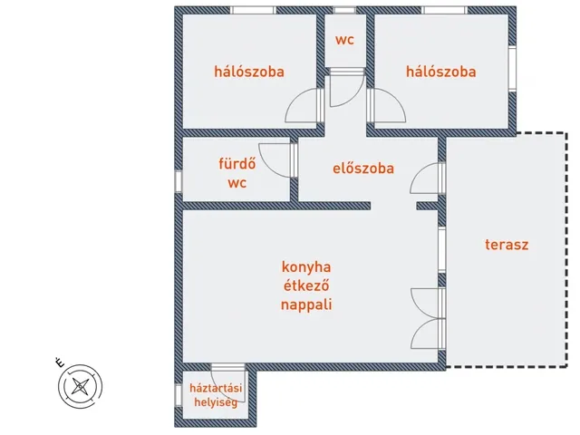 Eladó ház Balatonszabadi 62 nm