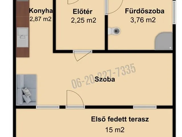 Eladó üdülő és hétvégi ház Ráckeve 50 nm