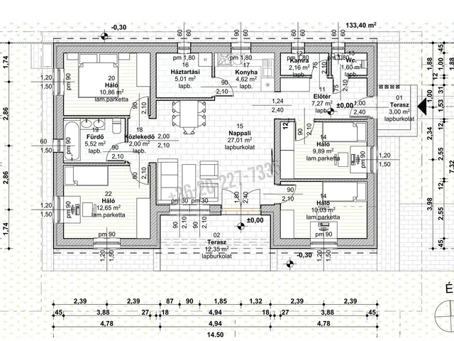 Eladó ház Kiskunlacháza 99 nm