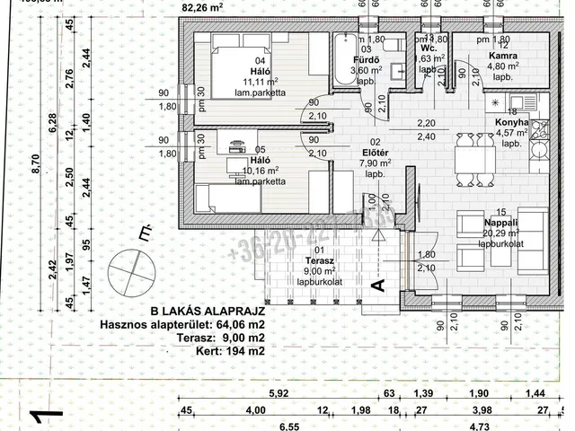 Eladó ház Dömsöd 64 nm