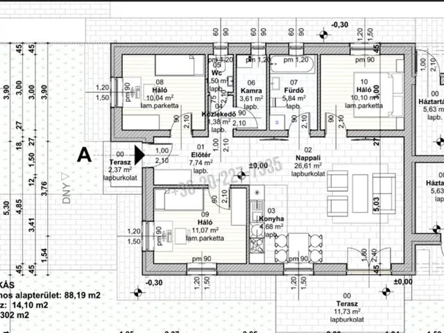Eladó ház Áporka 88 nm