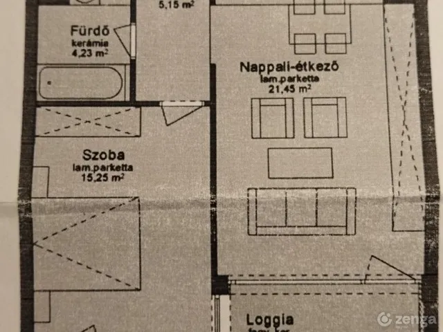 Eladó lakás Budapest IX. kerület, Középső Ferencváros 56 nm