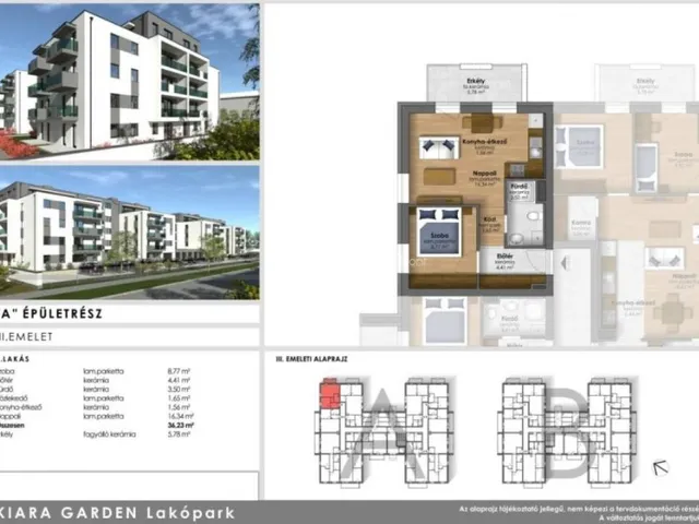 Eladó lakás Szombathely 36 nm