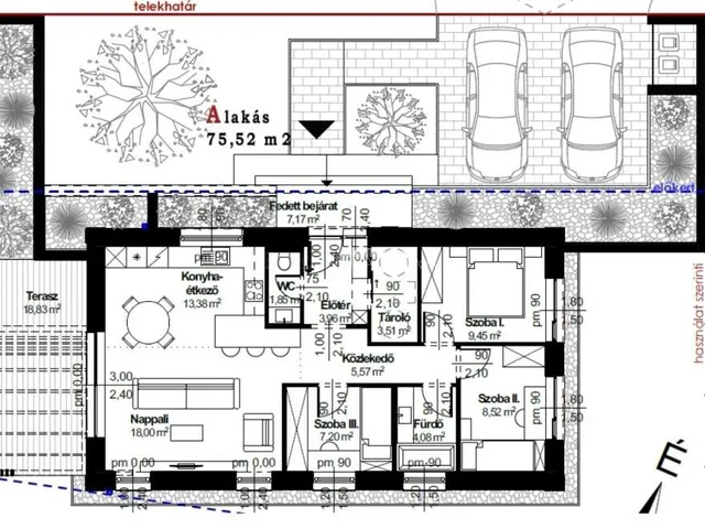 Eladó ház Gyöngyösfalu 75 nm