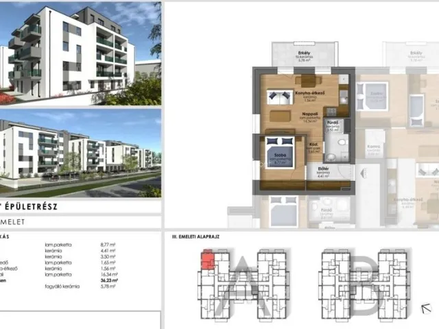 Eladó lakás Szombathely 36 nm