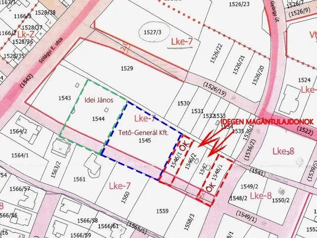 Eladó telek Dunaújváros 4129 nm