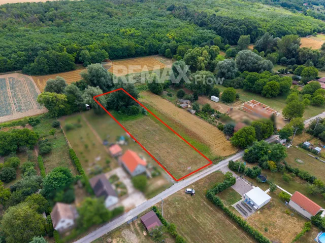 Eladó telek Kozármisleny, Kiskozári út 67. 1618 nm