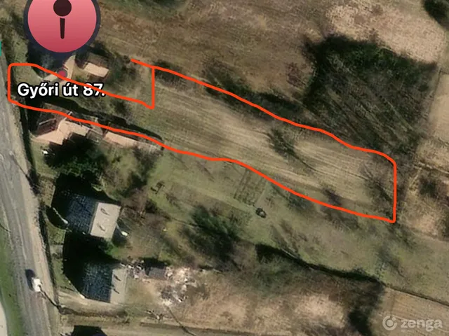 Eladó telek Tét 1400 nm