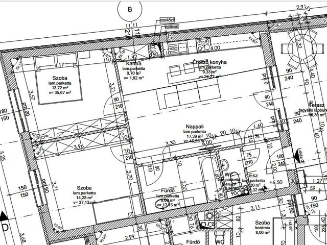 Eladó lakás Baja 66 nm