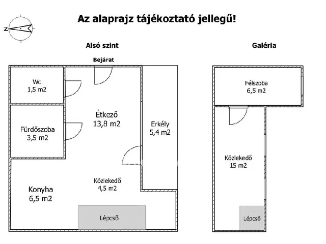 Eladó lakás Győr, Ménfőcsanak 51 nm