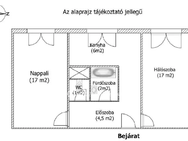 Eladó lakás Győr, Adyváros 53 nm