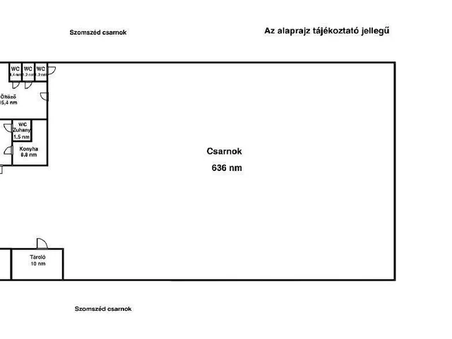 Eladó kereskedelmi és ipari ingatlan Győr 636 nm