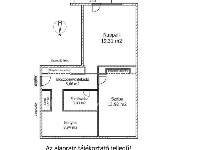 Eladó lakás Mosonmagyaróvár, Mofém-telep 52 nm