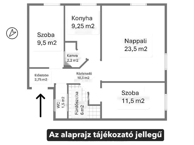 Eladó lakás Győr, Újváros 82 nm