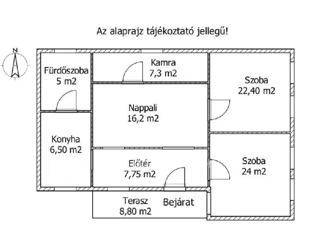 Eladó ház Magyarkeresztúr 94 nm