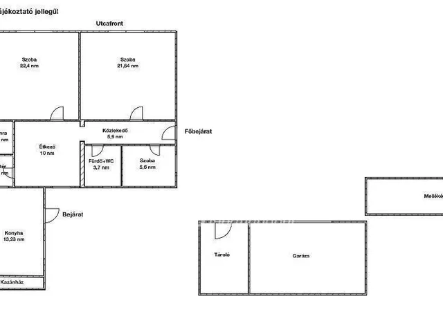 Eladó ház Nagybajcs 86 nm