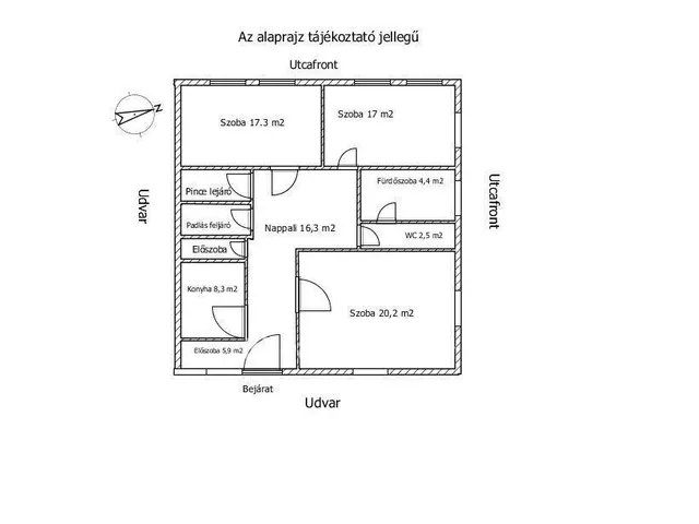 Eladó ház Rábaszentandrás 117 nm
