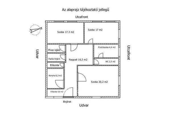 Eladó ház Rábaszentandrás 117 nm