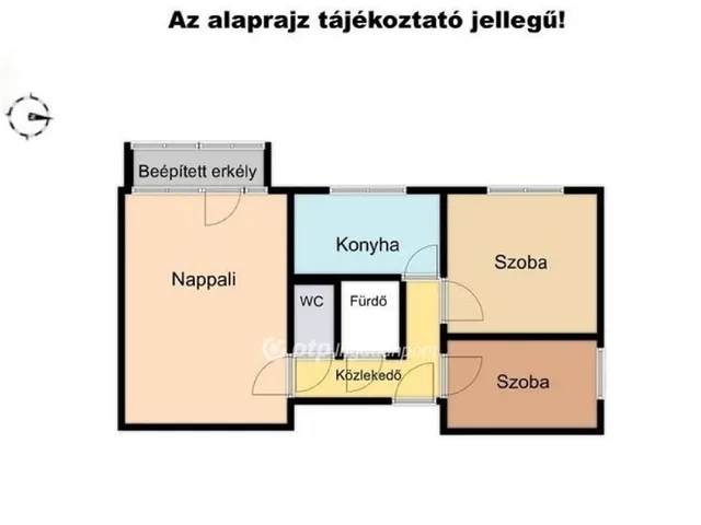 Eladó lakás Győr, Nádorváros 55 nm