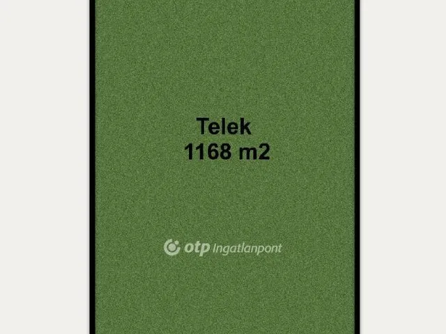 Eladó telek Máriakálnok 1168 nm