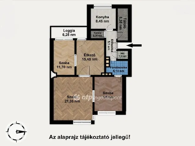 Eladó lakás Győr, Nádorváros 104 nm