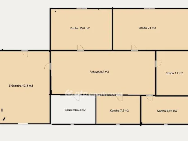 Eladó ház Pápa 86 nm