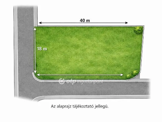 Eladó telek Dunaszeg 719 nm