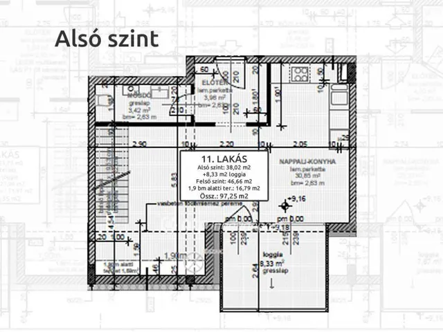 Eladó lakás Kapuvár 103 nm