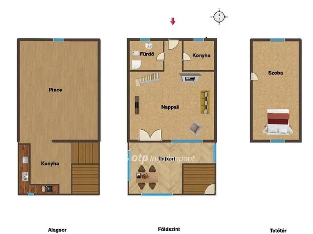 Eladó ház Győr, Győrszentiván 40 nm