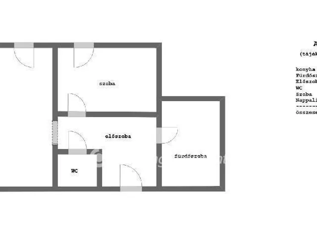 Eladó lakás Mosonmagyaróvár 44 nm