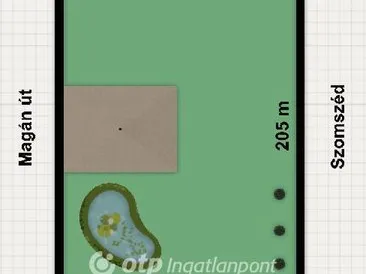 Eladó telek Töltéstava 2849 nm